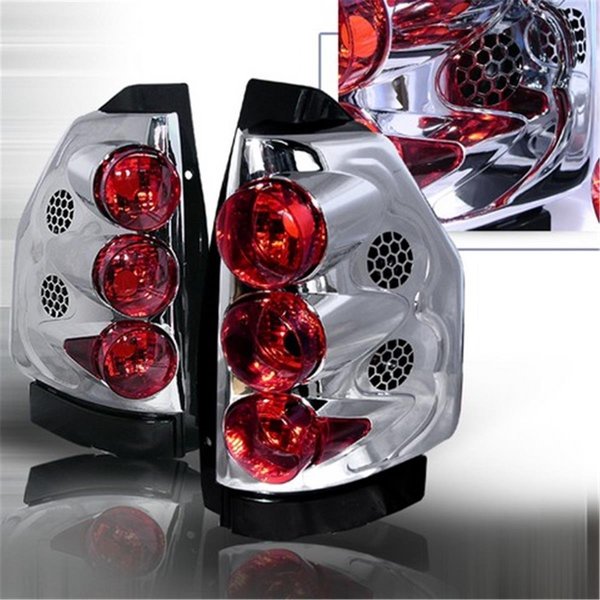 Overtime Altezza Tail Lights for 02 to 06 GMC Envoy, Chrome - 23 x 19 x 8 in. OV2468245